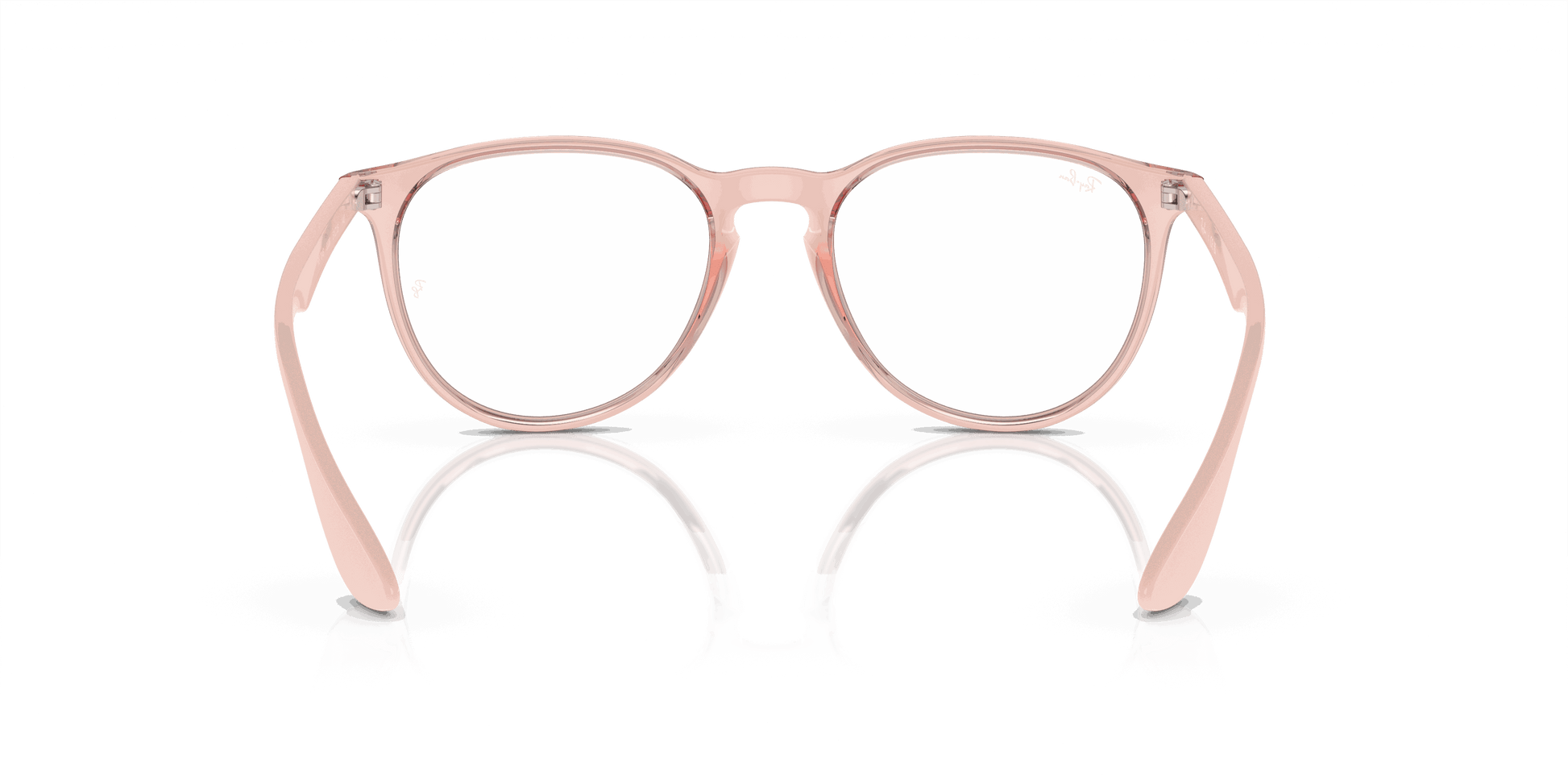 [Demo Lens Lenses, Polished Transparent Pink Frame]