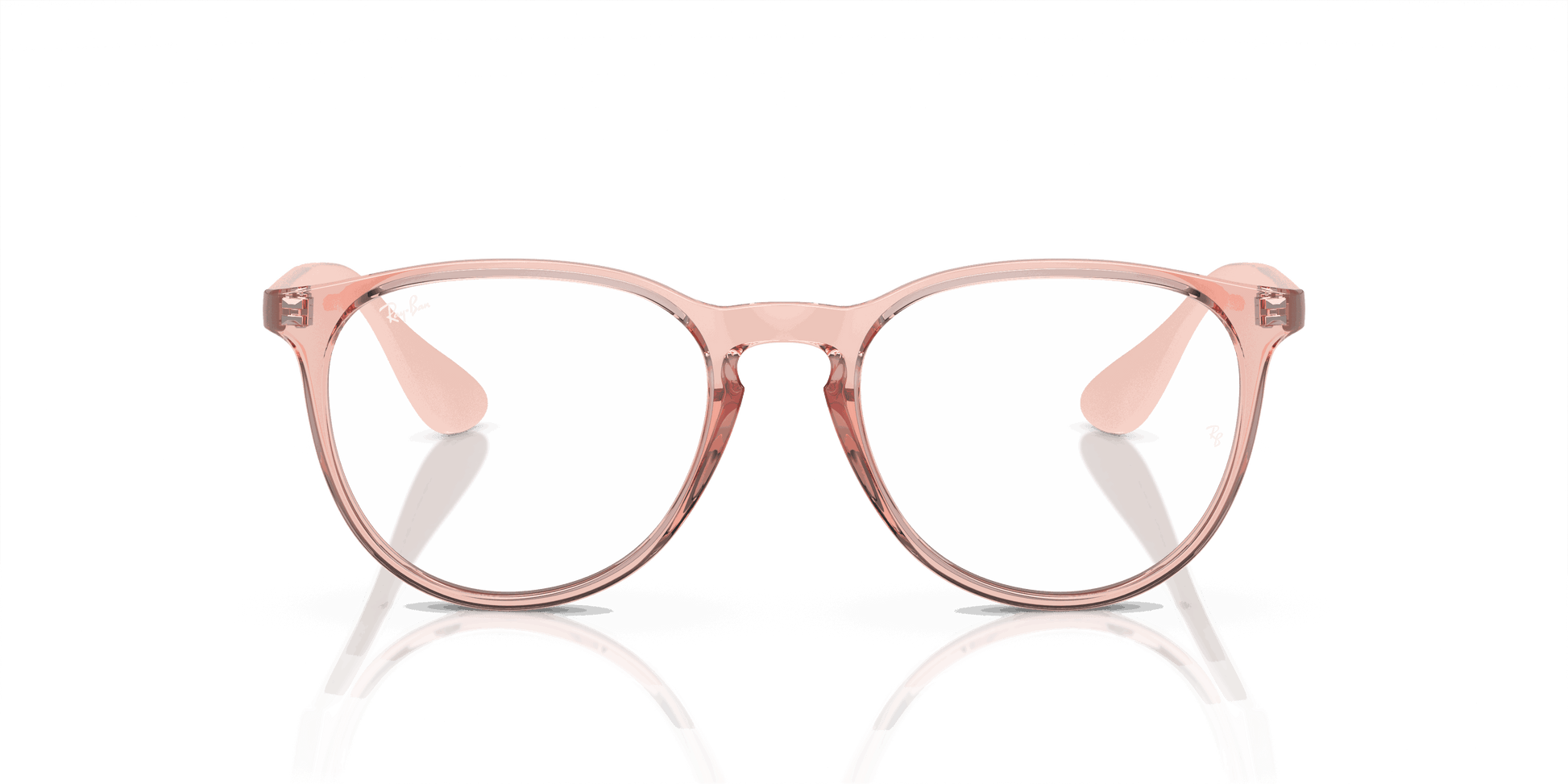 [Demo Lens Lenses, Polished Transparent Pink Frame]