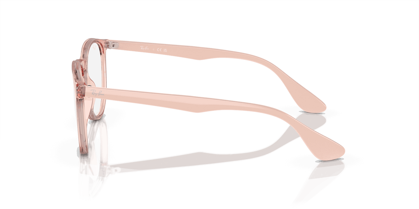 [Demo Lens Lenses, Polished Transparent Pink Frame]