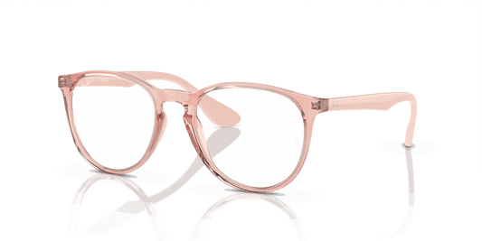 [Demo Lens Lenses, Polished Transparent Pink Frame]