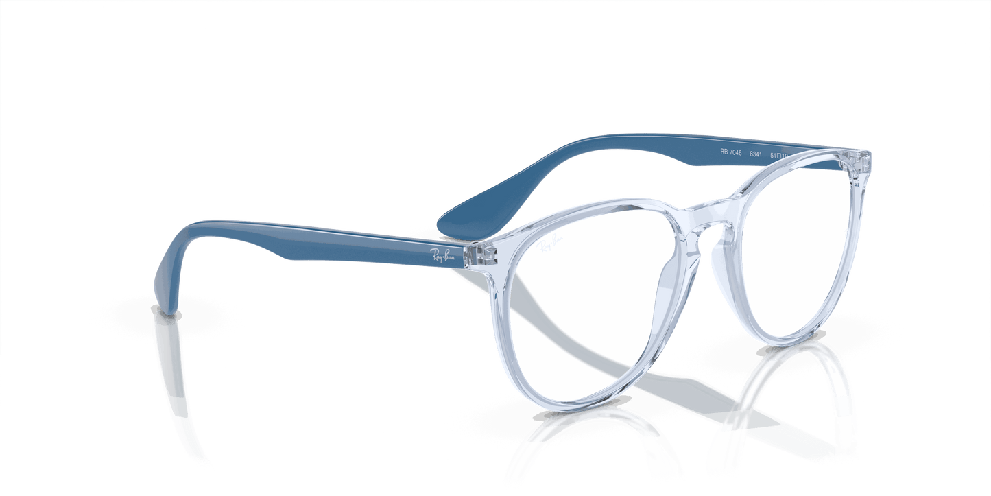 [Clear Lenses, Polished Transparent Light Blue Frame]