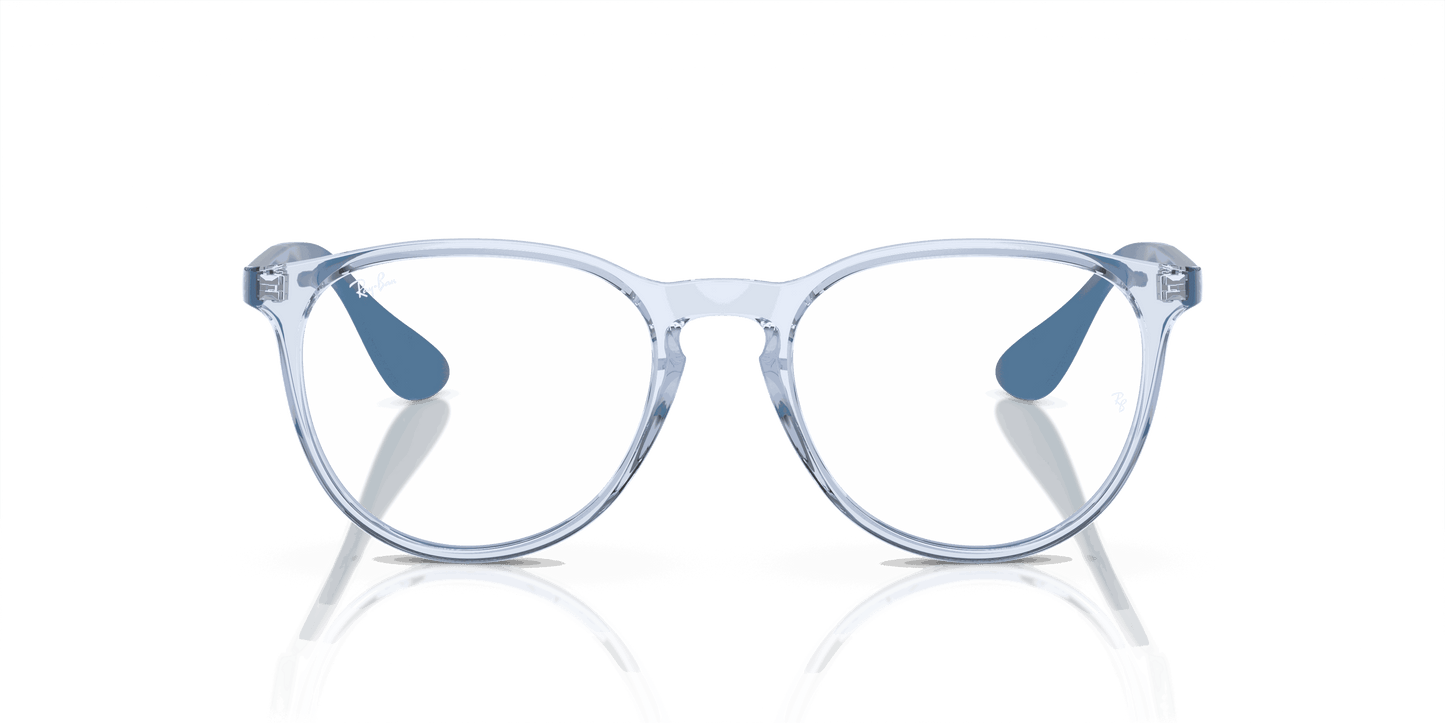 [Clear Lenses, Polished Transparent Light Blue Frame]
