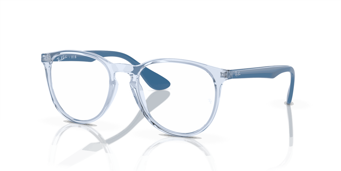[Clear Lenses, Polished Transparent Light Blue Frame]