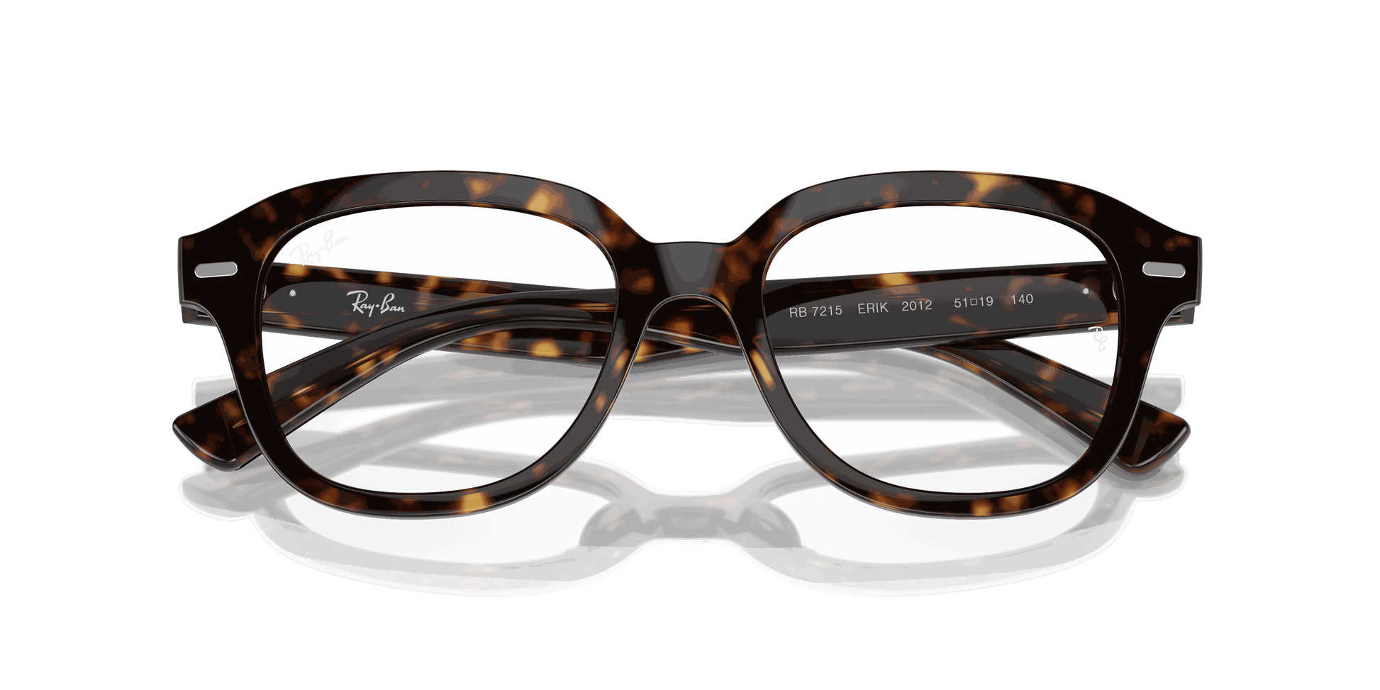 [Clear Lenses, Polished Havana Frame]