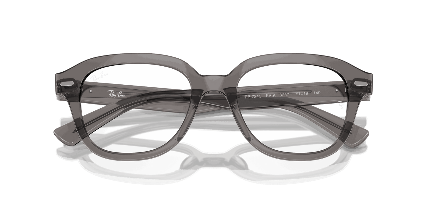 [Clear Lenses, Polished Opal Dark Grey Frame]