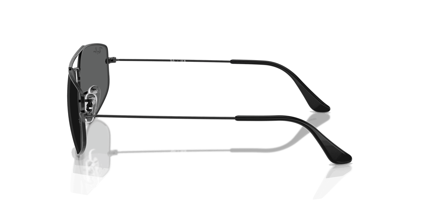 [Dark Grey Lenses, Polished Black Frame]