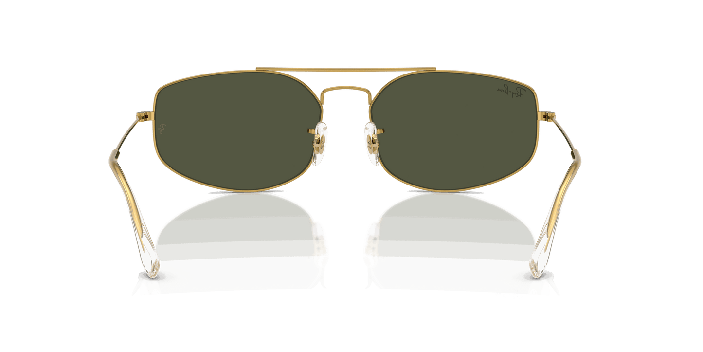 [G-15 Green Lenses, Polished Legend Gold Frame]