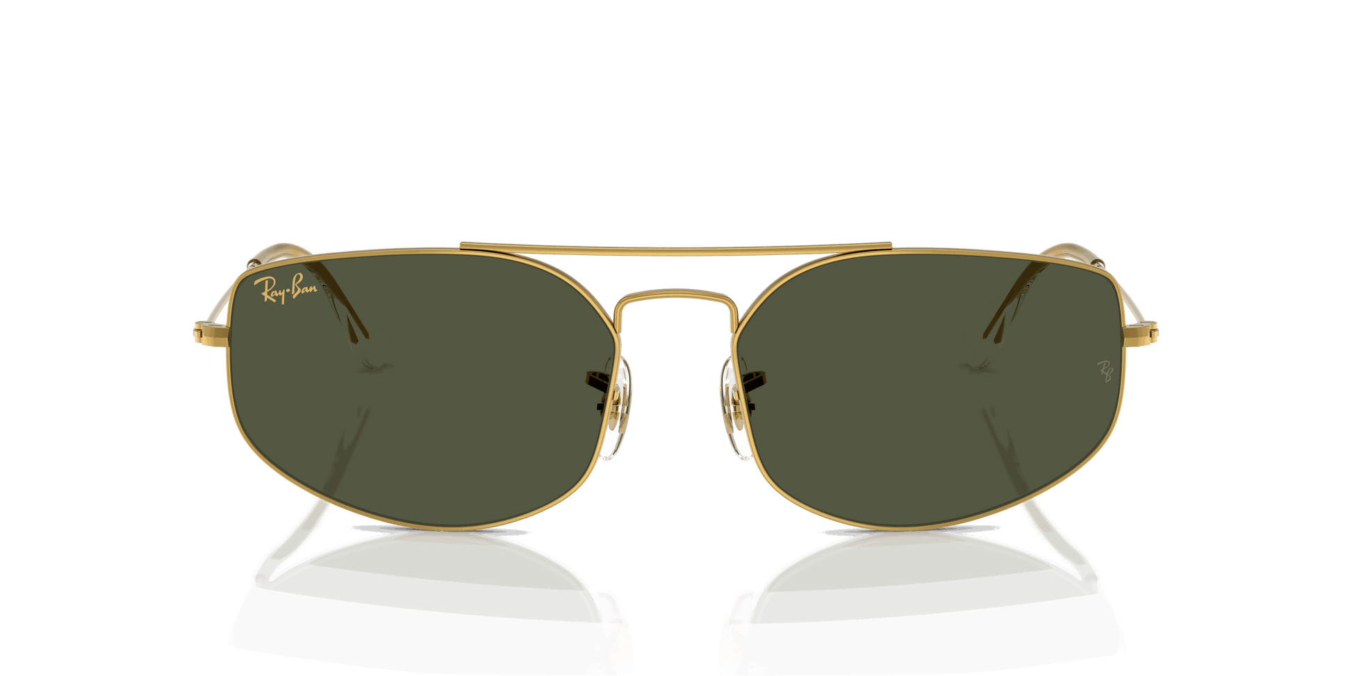 [G-15 Green Lenses, Polished Legend Gold Frame]
