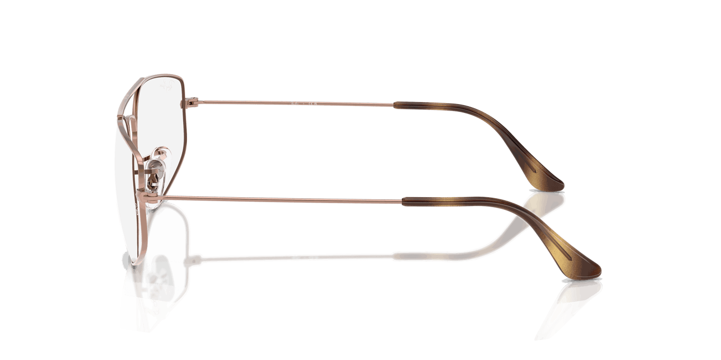 [Clear Lenses, Polished Copper Frame]