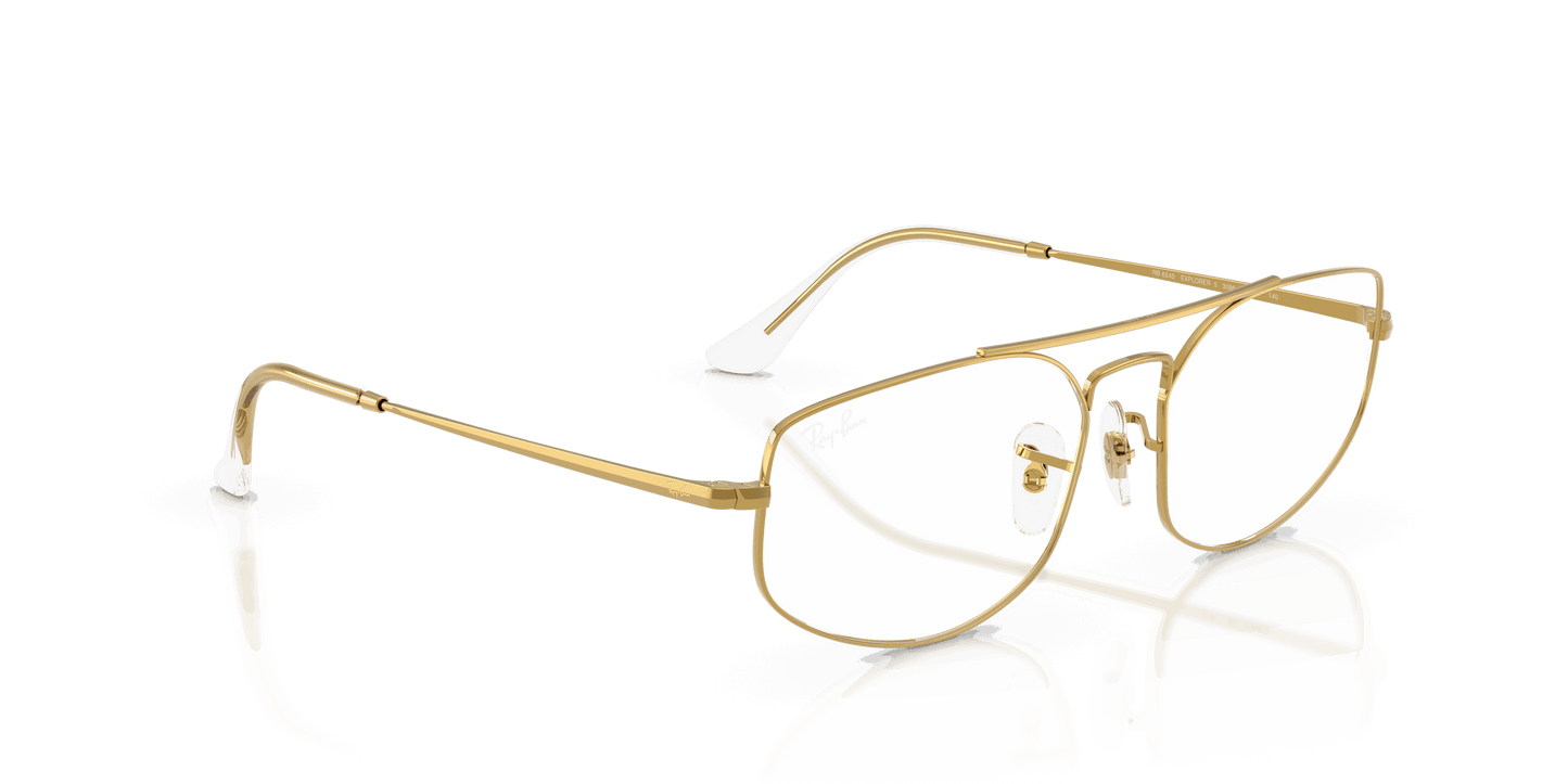 [Clear Lenses, Polished Legend Gold Frame]