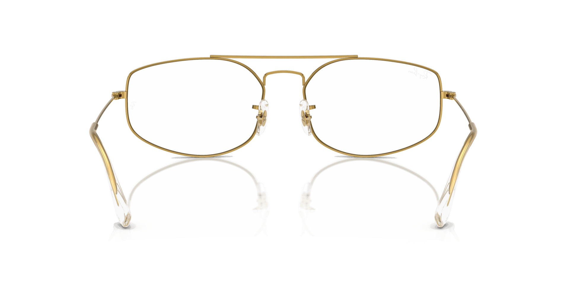 [Clear Lenses, Polished Legend Gold Frame]
