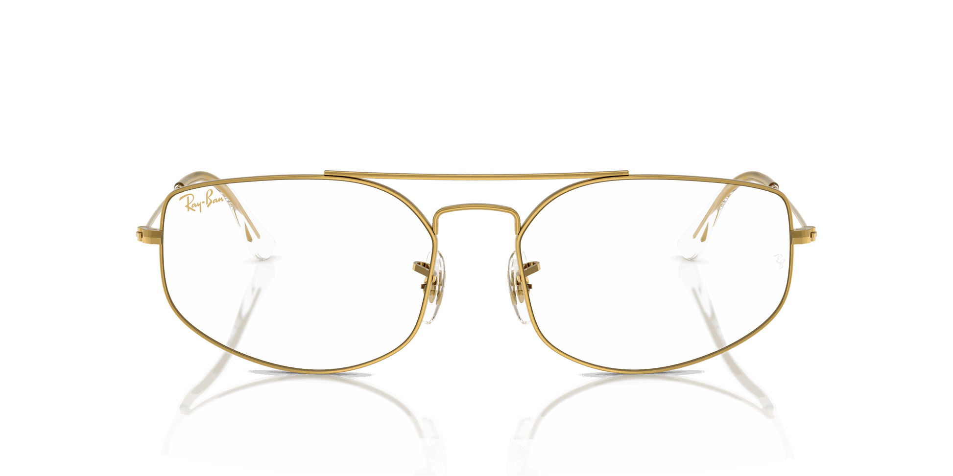 [Clear Lenses, Polished Legend Gold Frame]