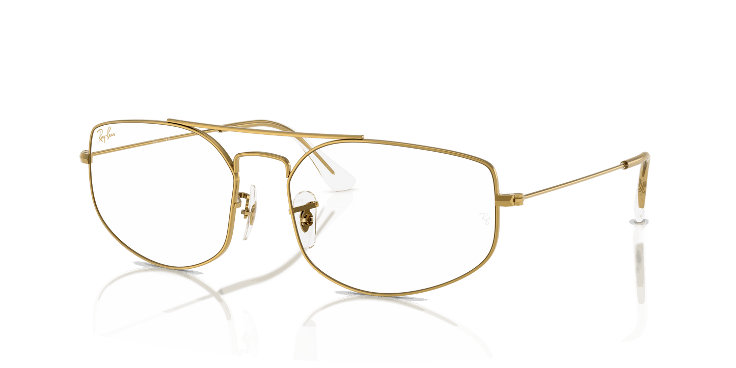 [Clear Lenses, Polished Legend Gold Frame]