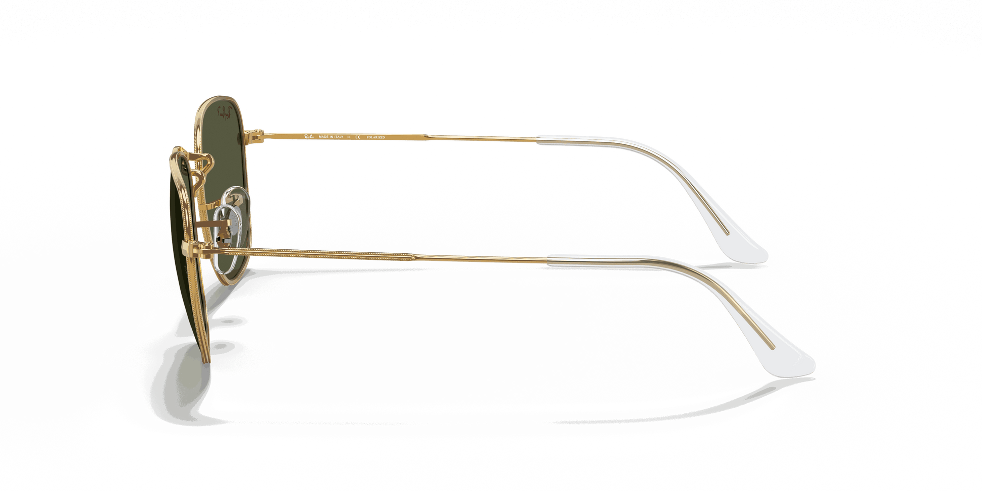 [G-15 Green Lenses, Polished Gold Frame]