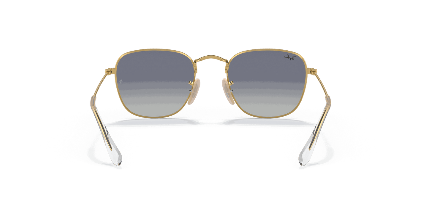 [Light Grey/Dark Blue Lenses, Polished Arista Gold Frame]