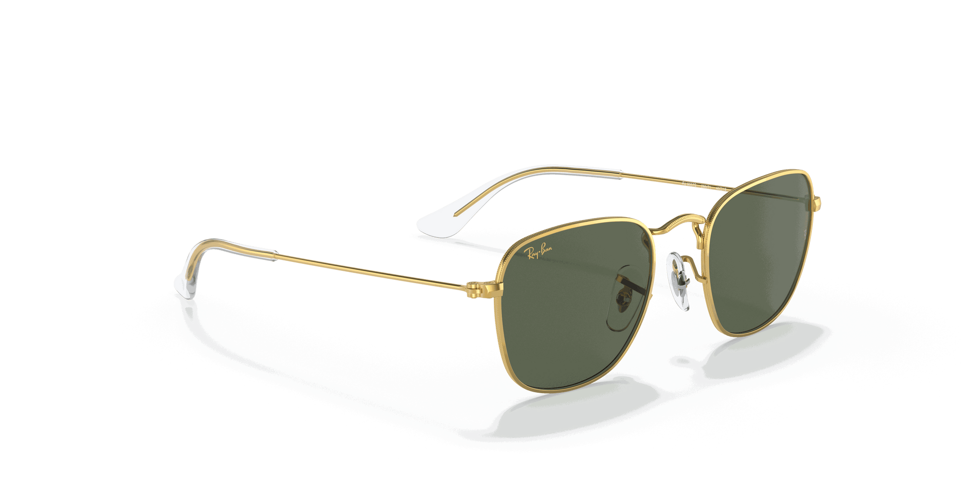 [Dark Green Lenses, Polished Gold Frame]