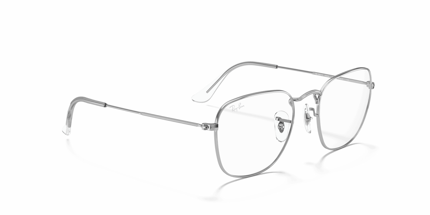 [Clear Lenses, Polished Silver Frame]