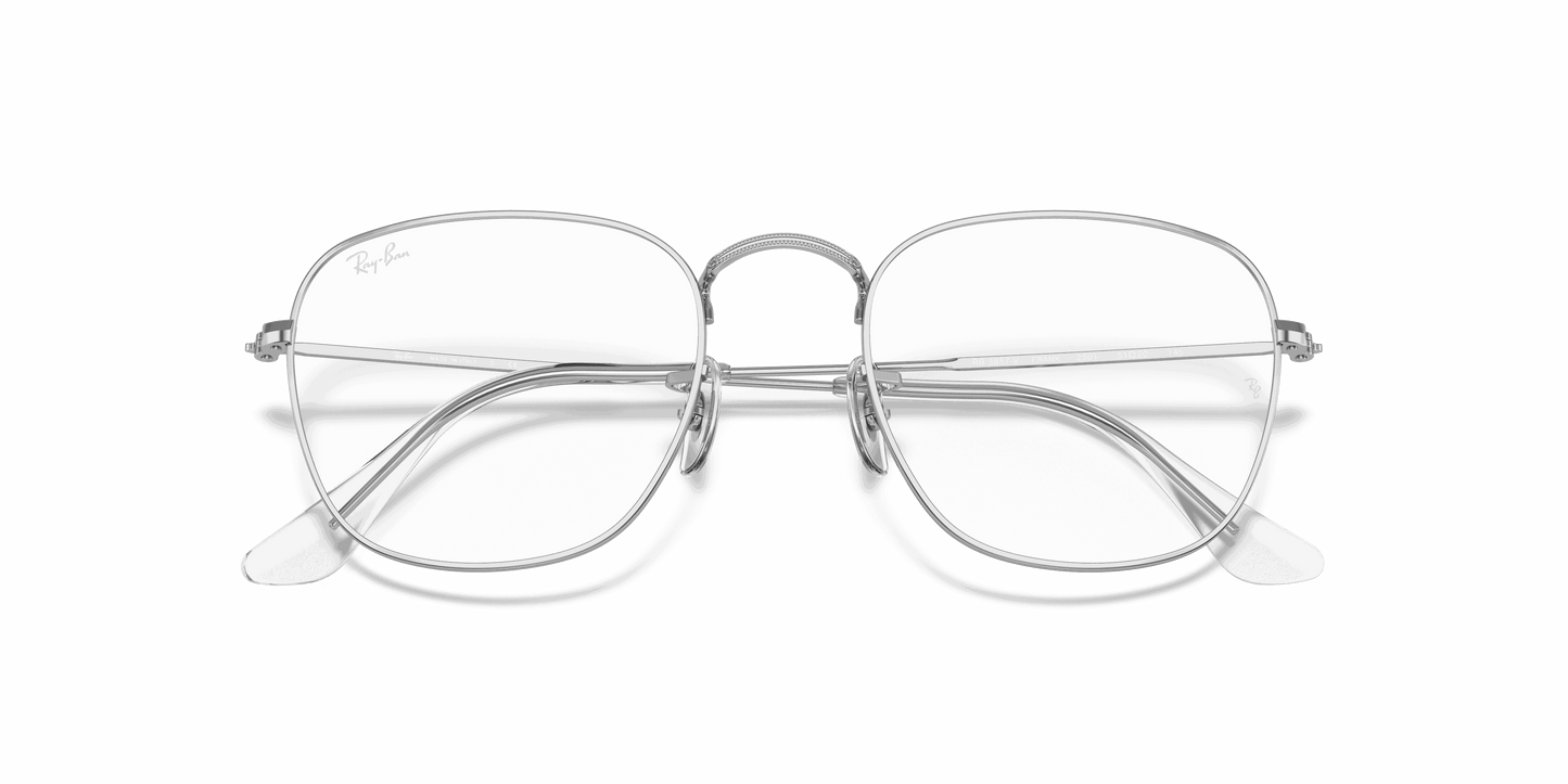 [Clear Lenses, Polished Silver Frame]