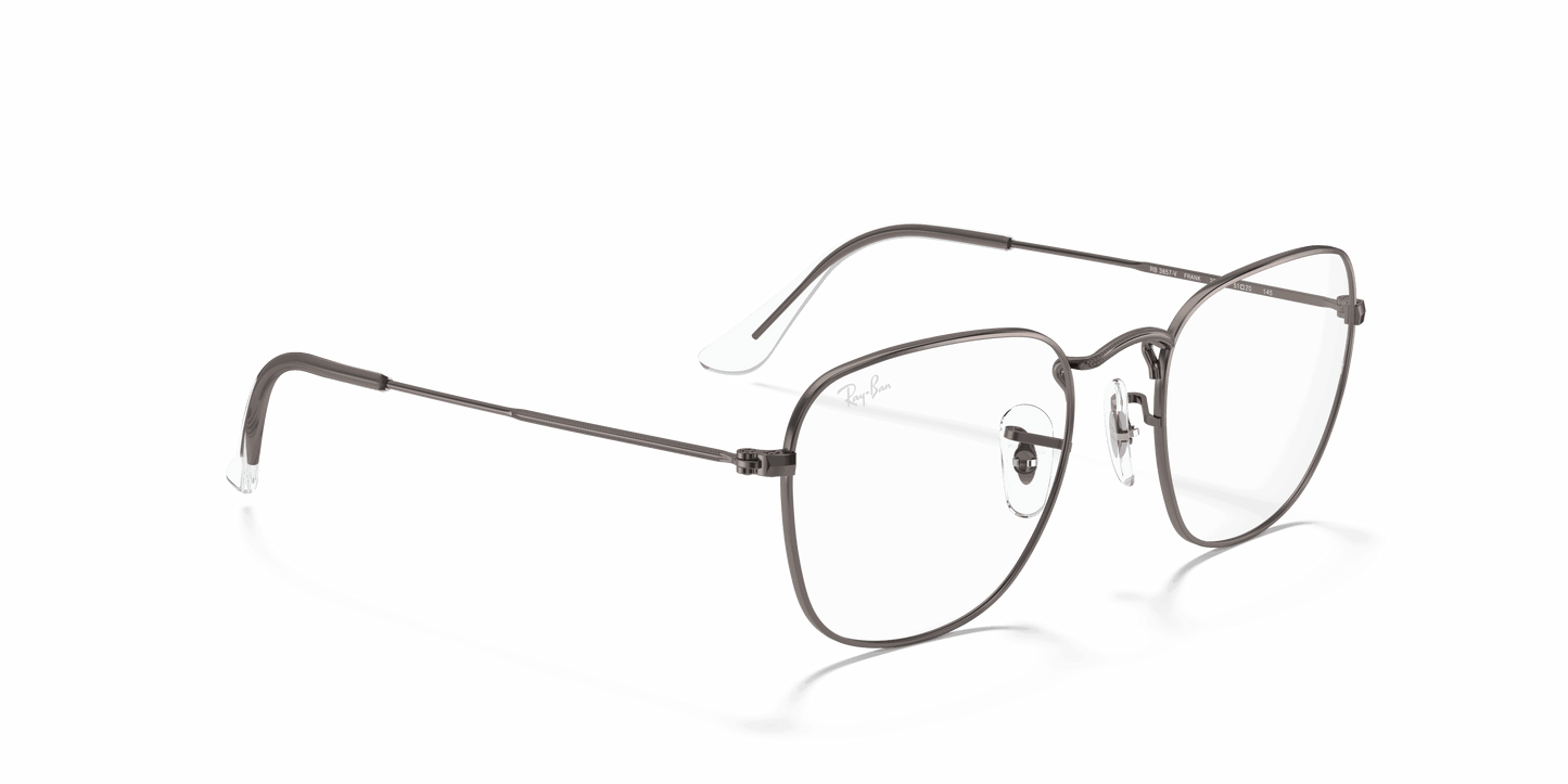 [Clear Lenses, Polished Gunmetal Frame]