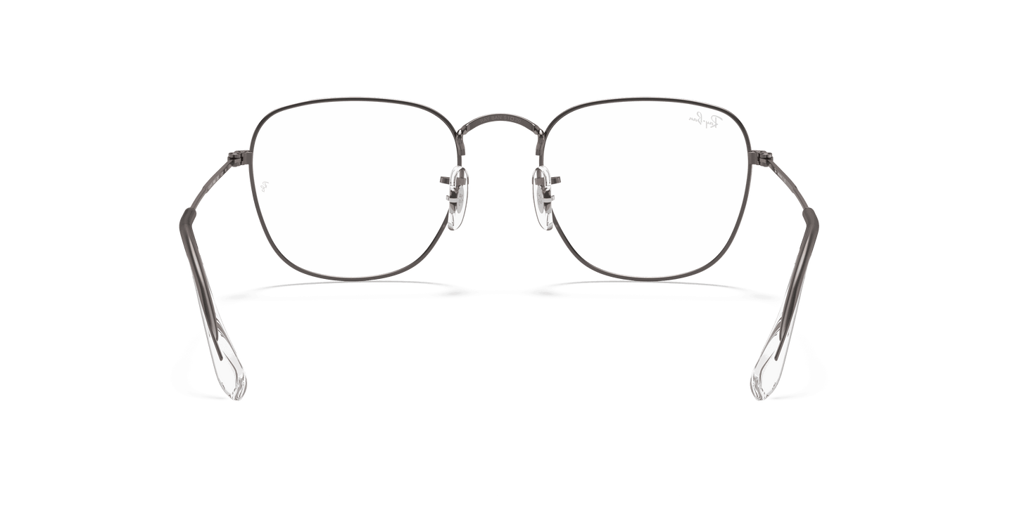 [Clear Lenses, Polished Gunmetal Frame]