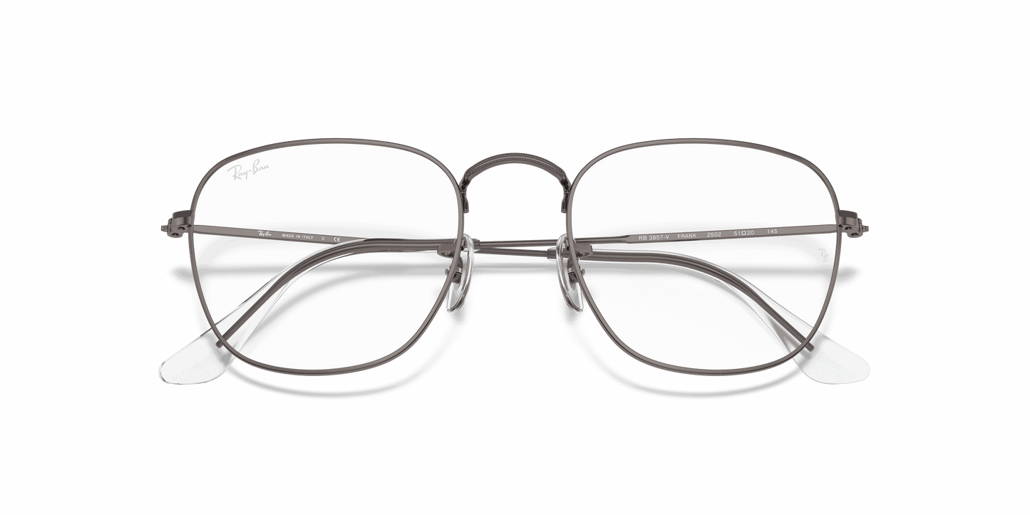 [Clear Lenses, Polished Gunmetal Frame]
