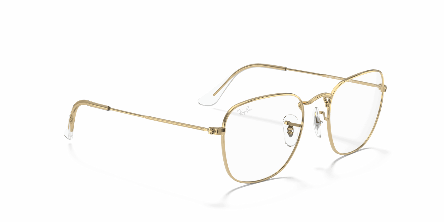 [Clear Lenses, Polished Gold Frame]