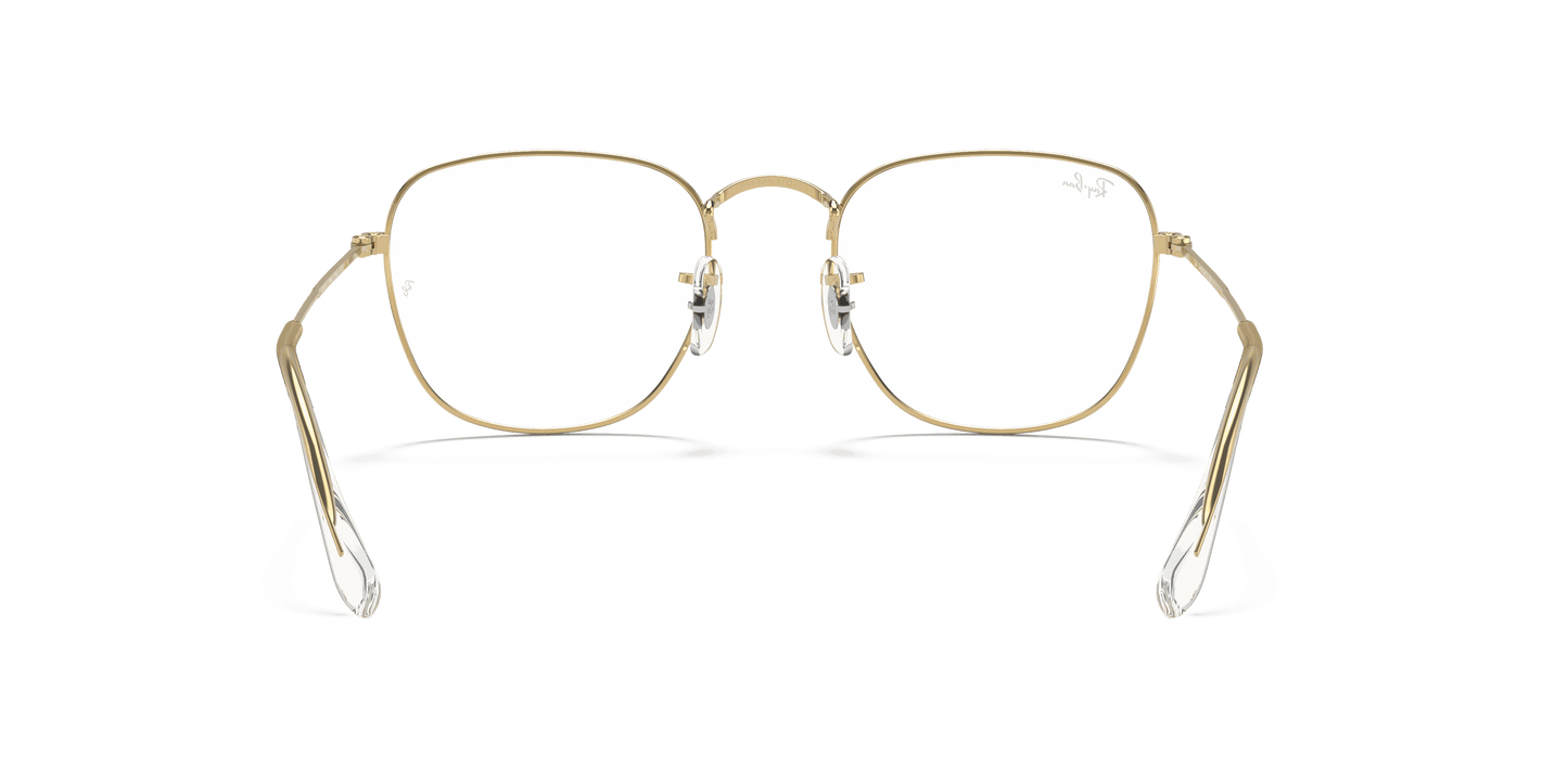 [Clear Lenses, Polished Gold Frame]