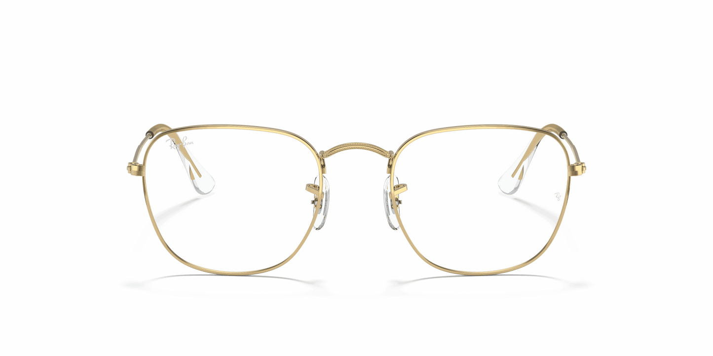 [Clear Lenses, Polished Gold Frame]