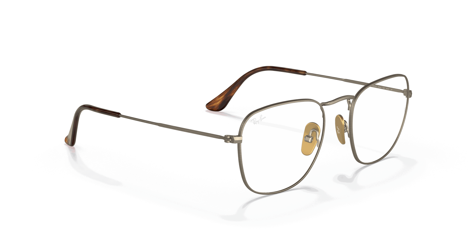 [Clear Lenses, Polished Demigloss Antique Gold Frame]
