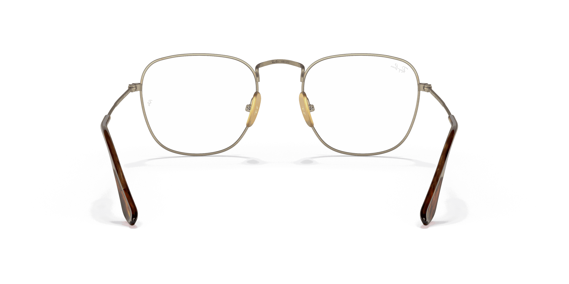 [Clear Lenses, Polished Demigloss Antique Gold Frame]