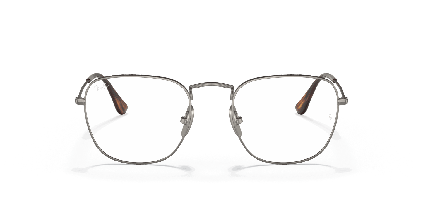 [Clear Lenses, Polished Gunmetal Frame]