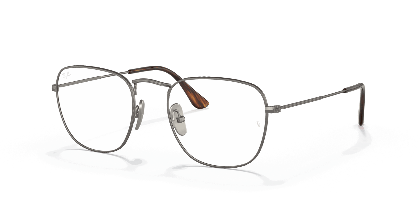[Clear Lenses, Polished Gunmetal Frame]