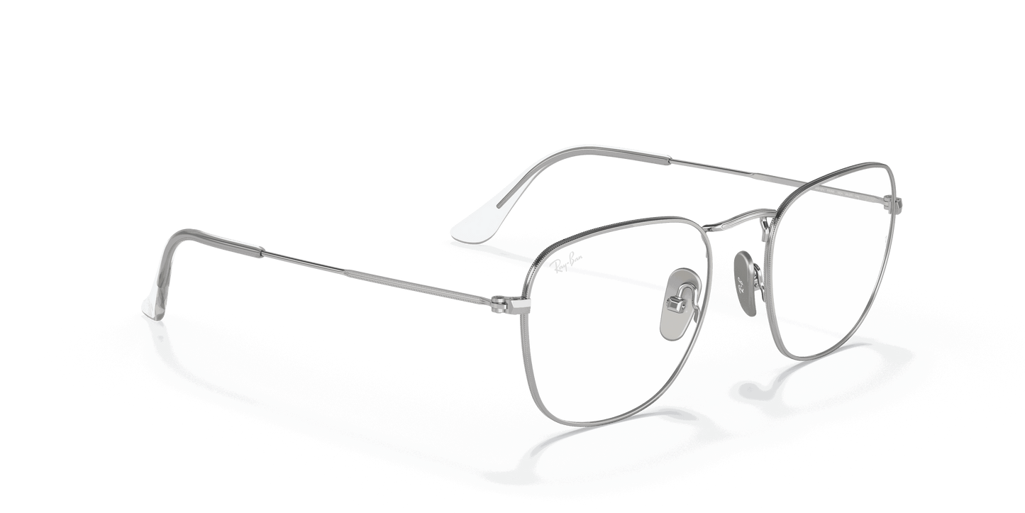 [Clear Lenses, Polished Silver Frame]