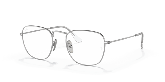 [Clear Lenses, Polished Silver Frame]