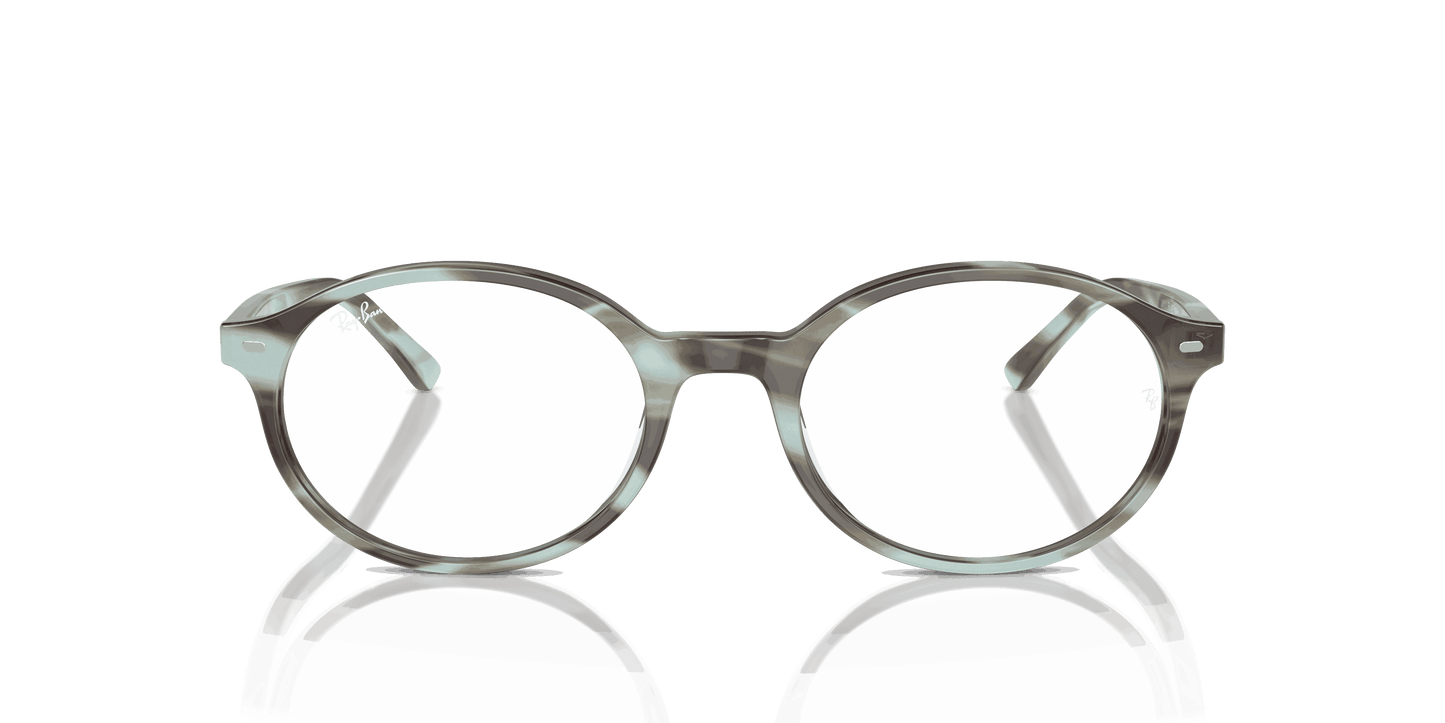 [Clear Lenses, Polished Striped Green Frame]