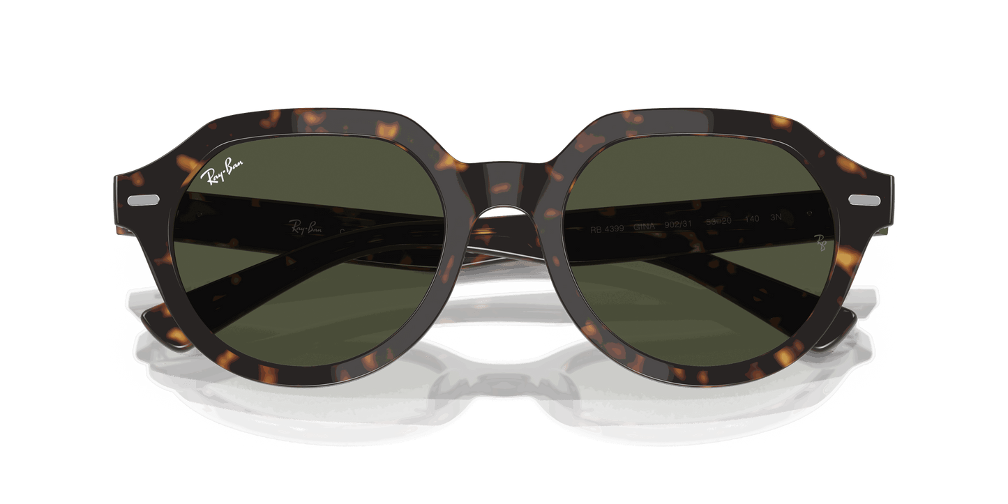 [Green Lenses, Polished Havana Frame]