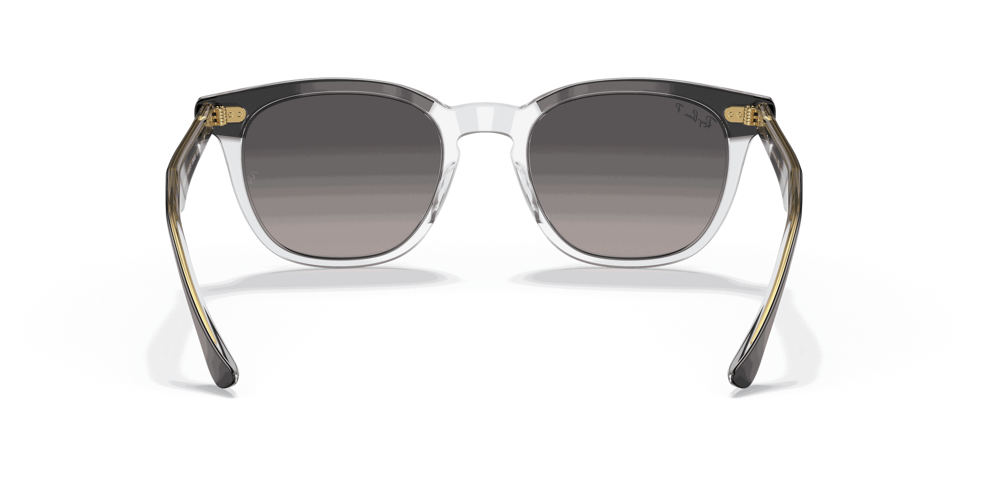[Grey Lenses, Polished Transparent Grey Frame]