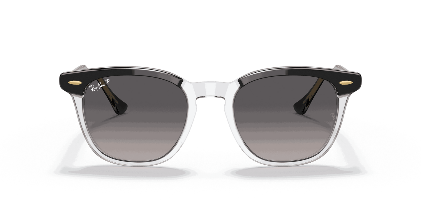 [Grey Lenses, Polished Black On Transparent Frame]