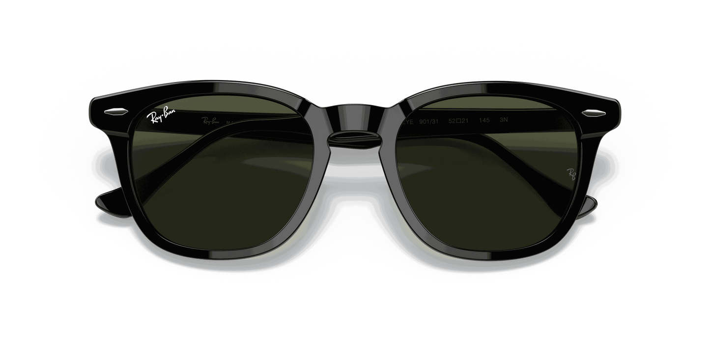 [Green Lenses, Polished Black Frame]