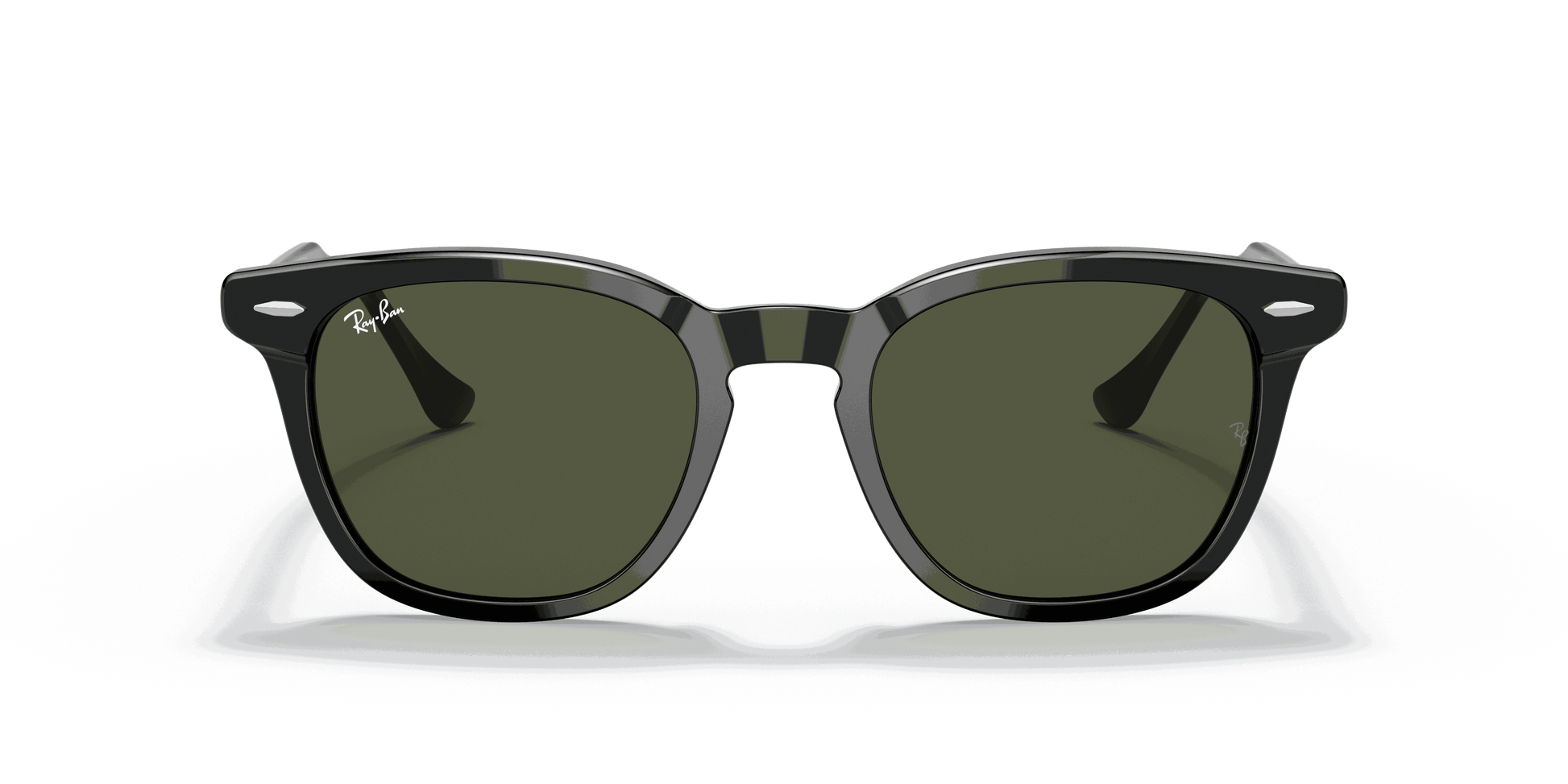 [Green Lenses, Polished Black Frame]