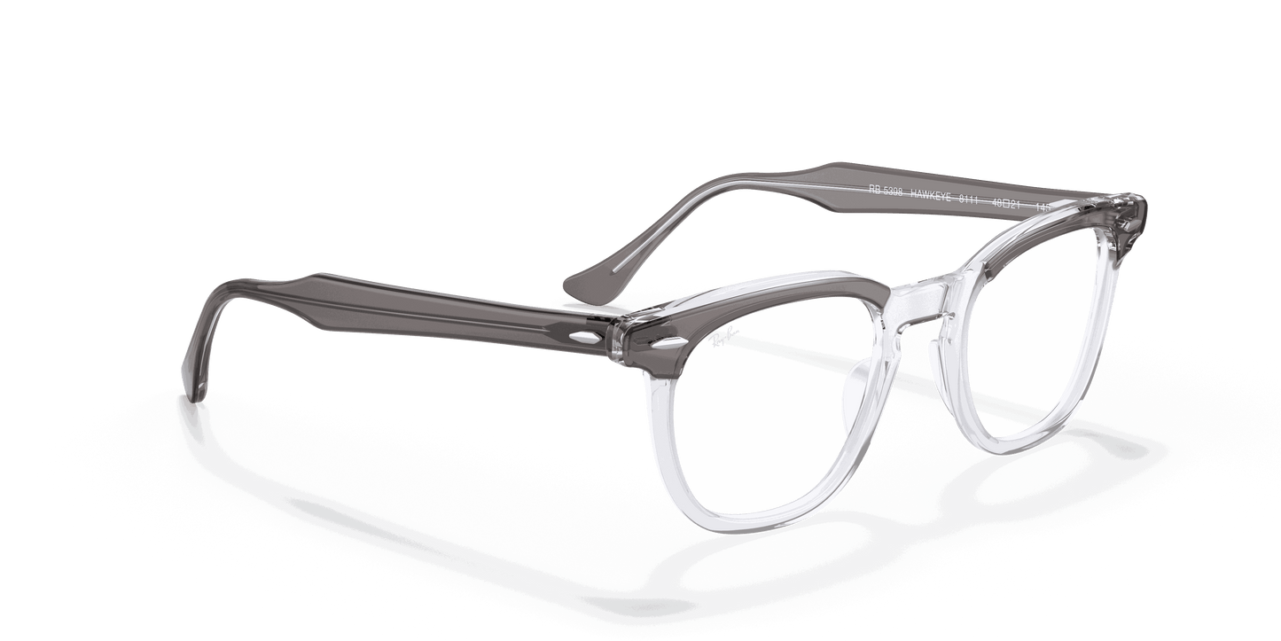 [Clear Lenses, Polished Grey On Transparent Frame]