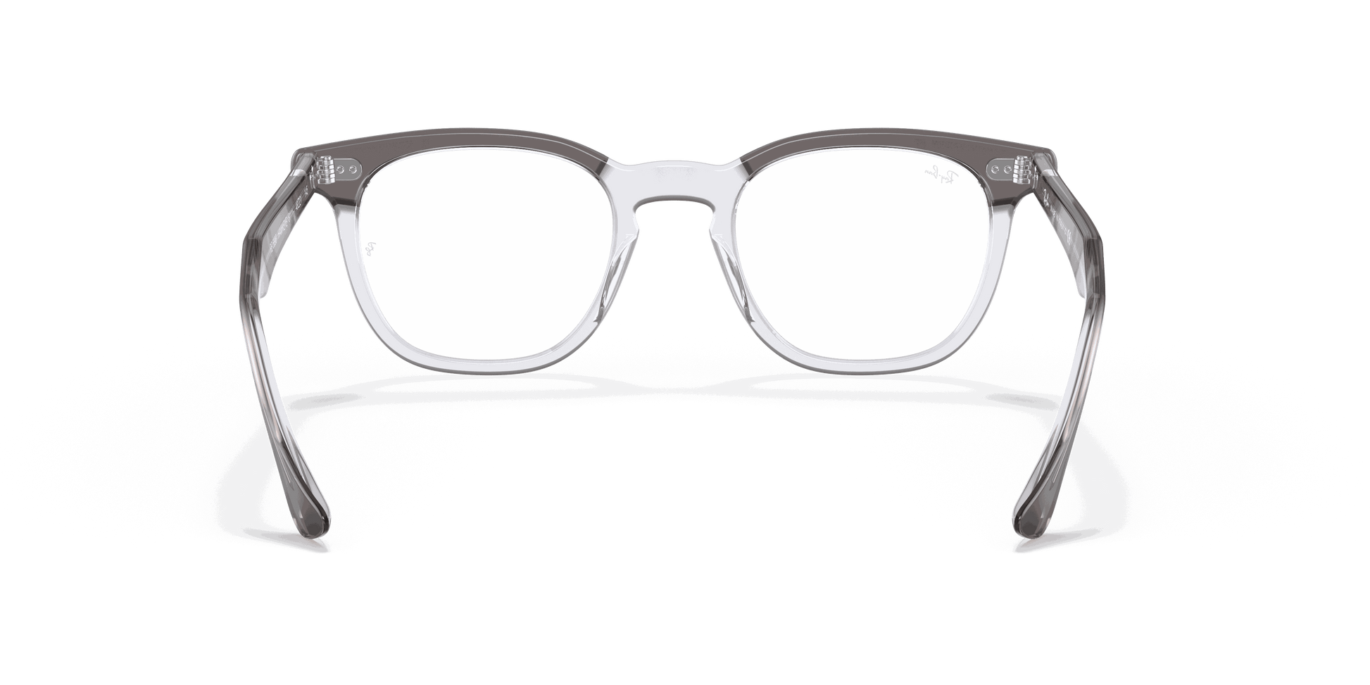 [Clear Lenses, Polished Grey On Transparent Frame]