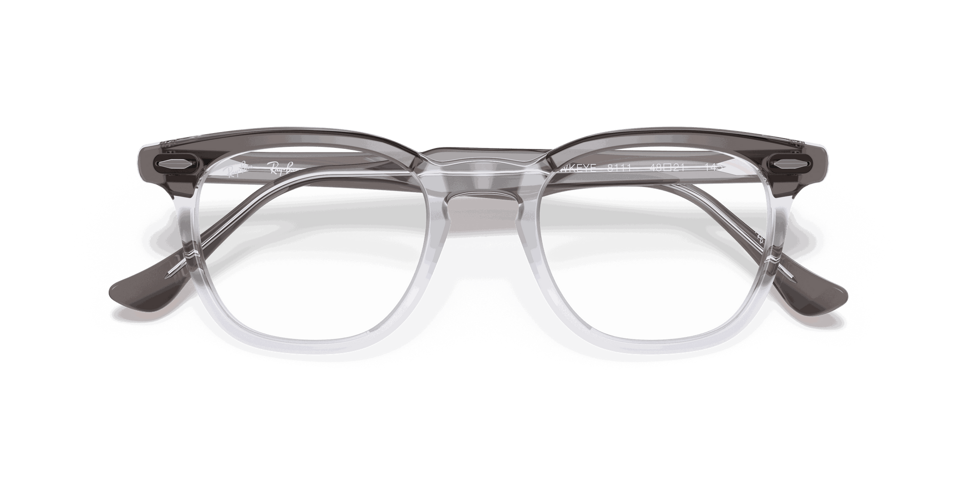 [Clear Lenses, Polished Grey On Transparent Frame]