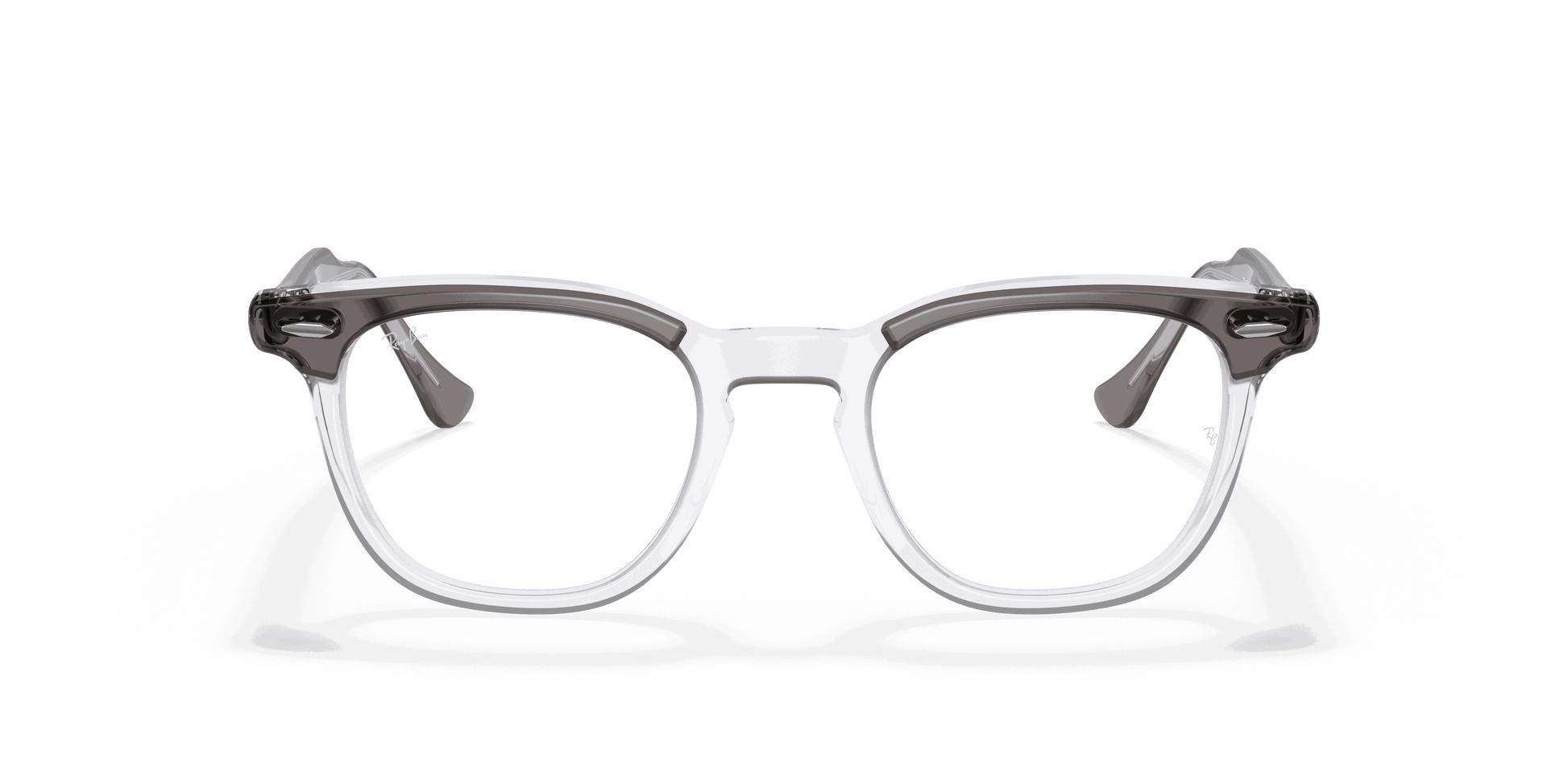 [Clear Lenses, Polished Grey On Transparent Frame]