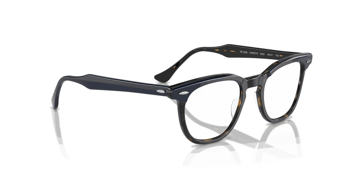 [Demo Lens Lenses, Polished Blue On Havana Frame]