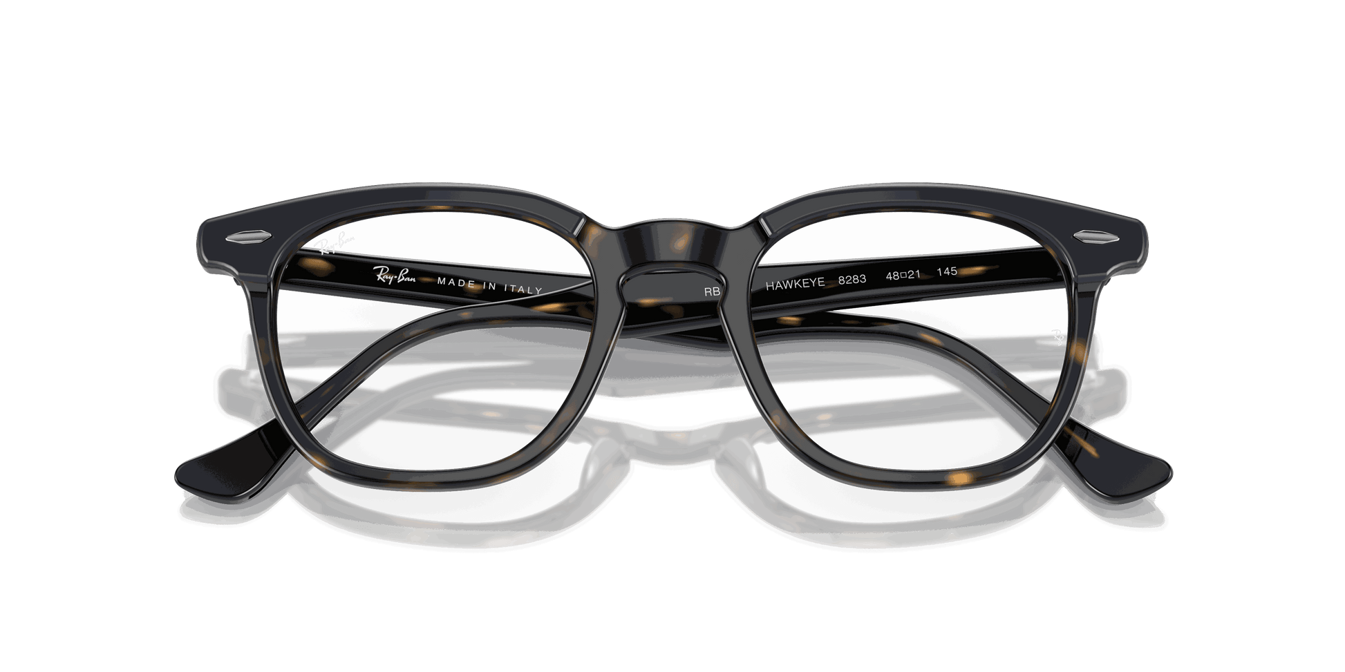 [Demo Lens Lenses, Polished Blue On Havana Frame]