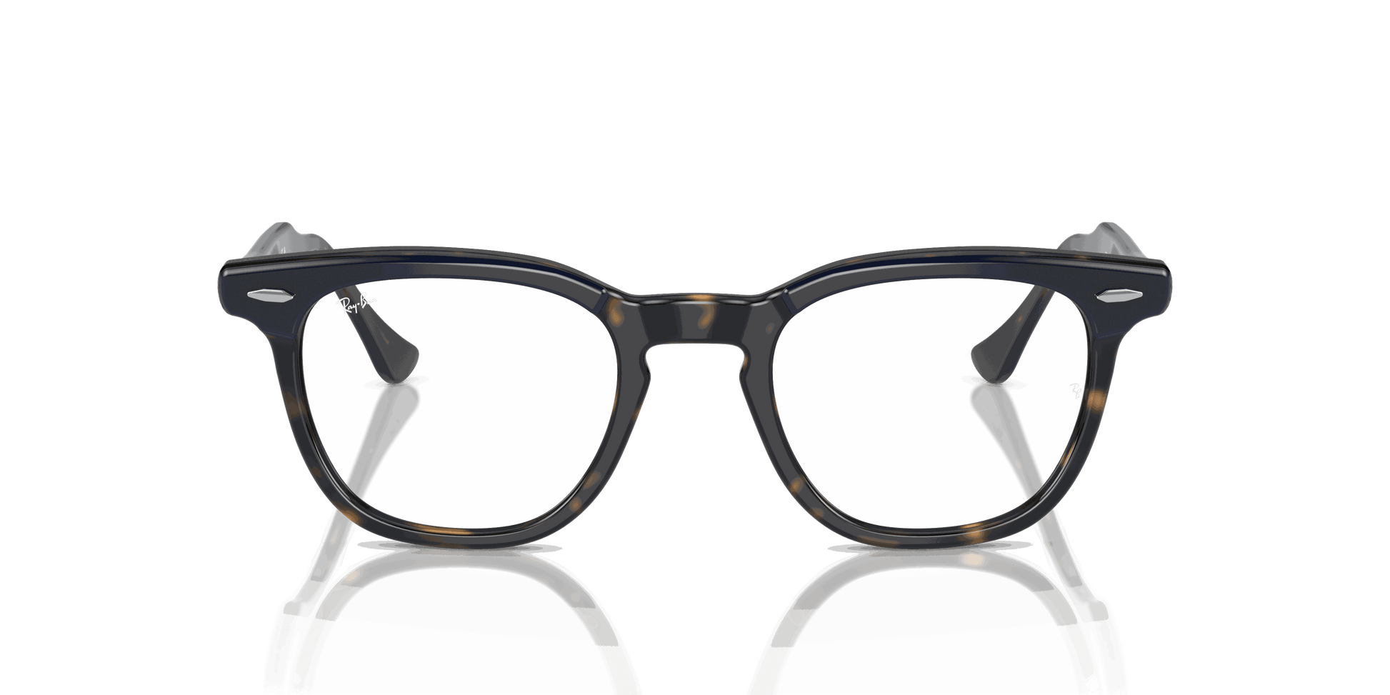 [Demo Lens Lenses, Polished Blue On Havana Frame]