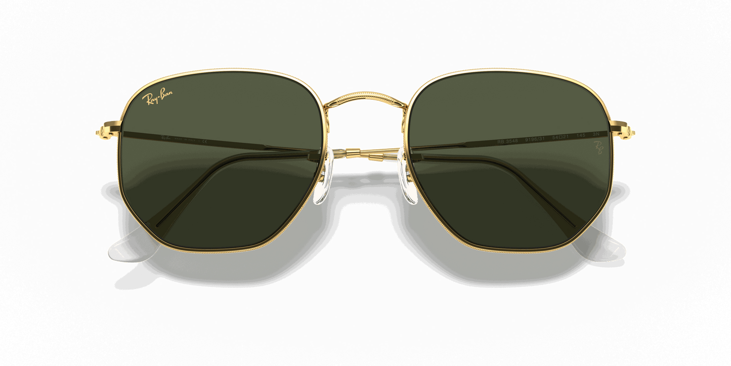 [G-15 Green Lenses, Polished Gold Frame]
