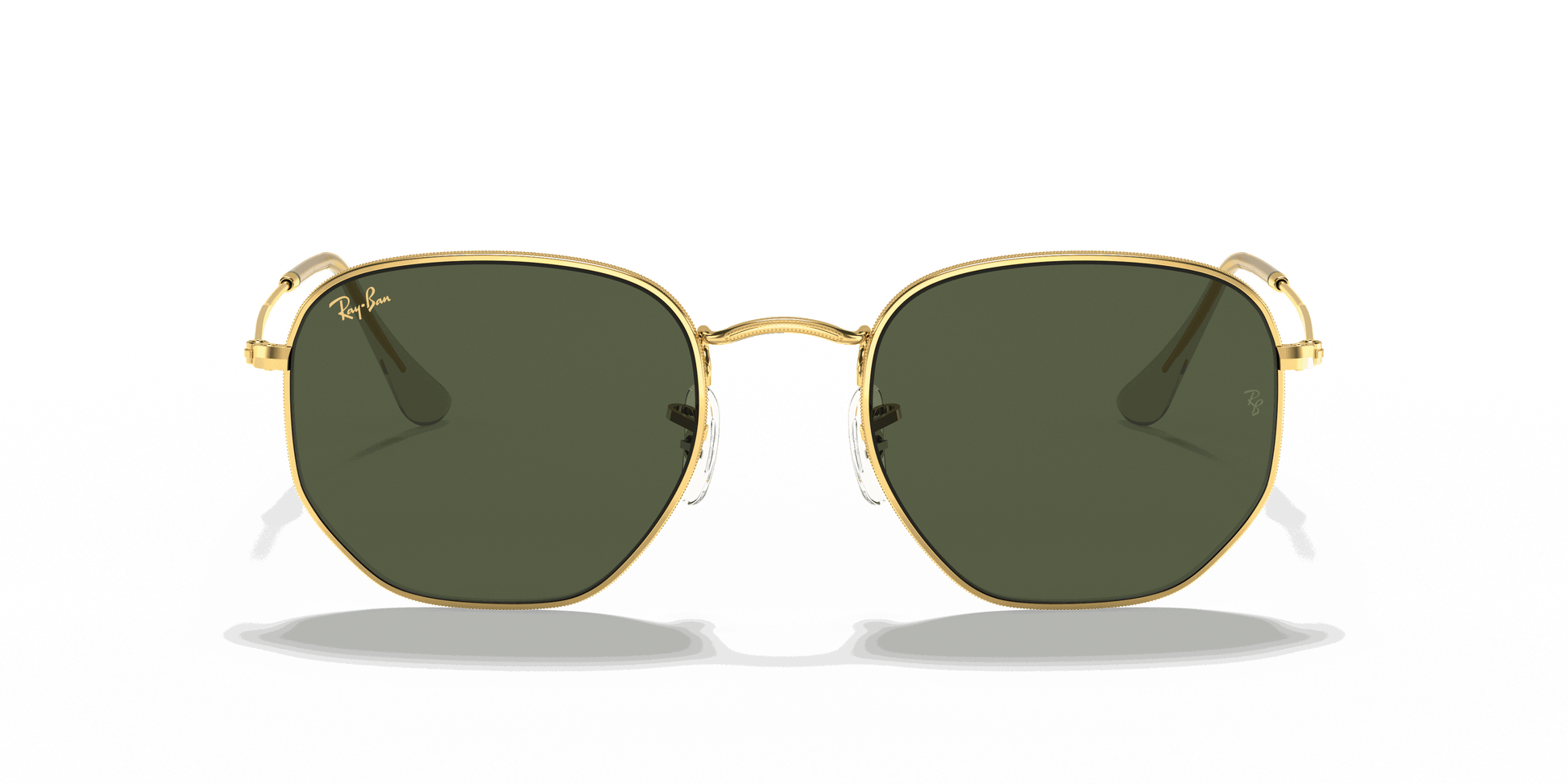 [G-15 Green Lenses, Polished Gold Frame]