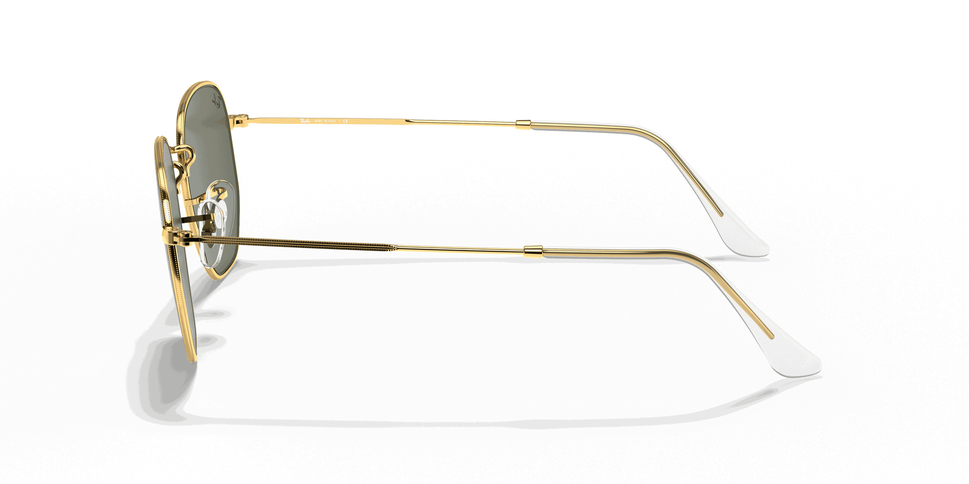 [G-15 Green Lenses, Polished Gold Frame]